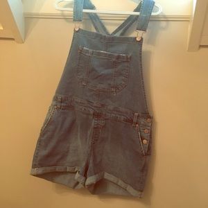 Overall-shorts